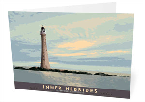 Inner Hebrides: Skerryvore Lighthouse – card