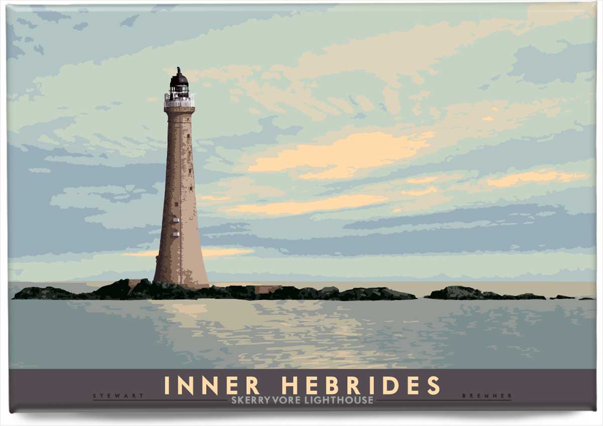 Inner Hebrides: Skerryvore Lighthouse – magnet