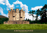 Aberdeenshire: Braemar Castle – poster - natural - Indy Prints by Stewart Bremner
