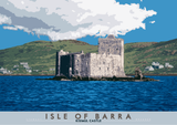 Isle of Barra: Kisimul Castle – poster - natural - Indy Prints by Stewart Bremner