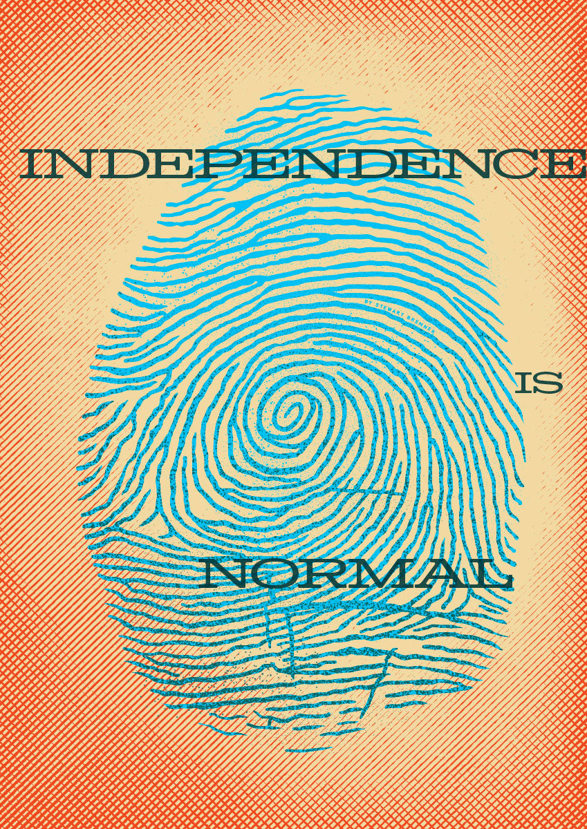 Independence is normal – giclée print