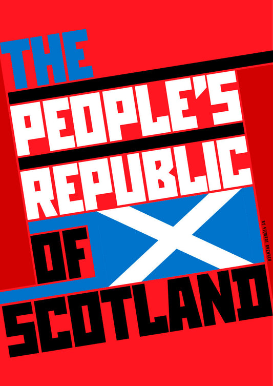 The People's Republic of Scotland – giclée print