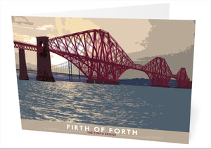 Firth of Forth: the Forth Bridge – card