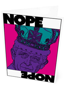Nope: King Charles III – card