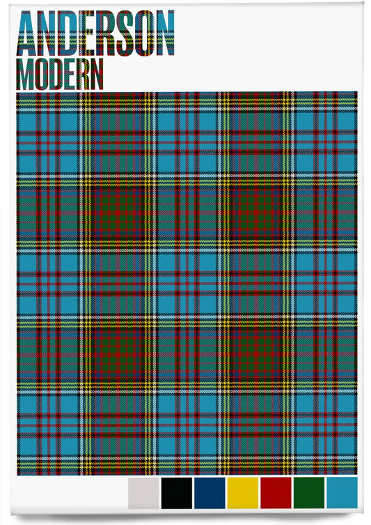 Anderson Modern tartan – magnet