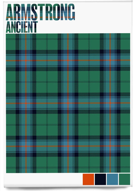 Armstrong Ancient tartan – magnet