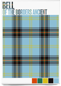 Bell of the Borders Ancient tartan  – magnet