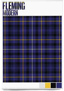 Fleming Modern tartan – magnet