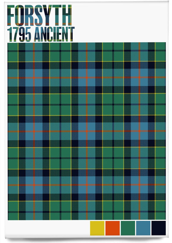 Forsyth 1795 Ancient tartan – magnet