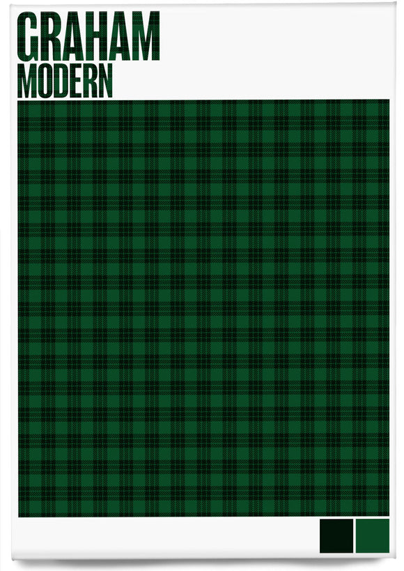 Graham Modern tartan – magnet