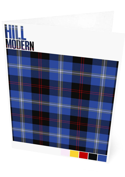 Hill Modern tartan – set of two cards
