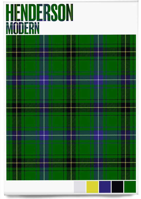 Henderson Modern tartan – magnet