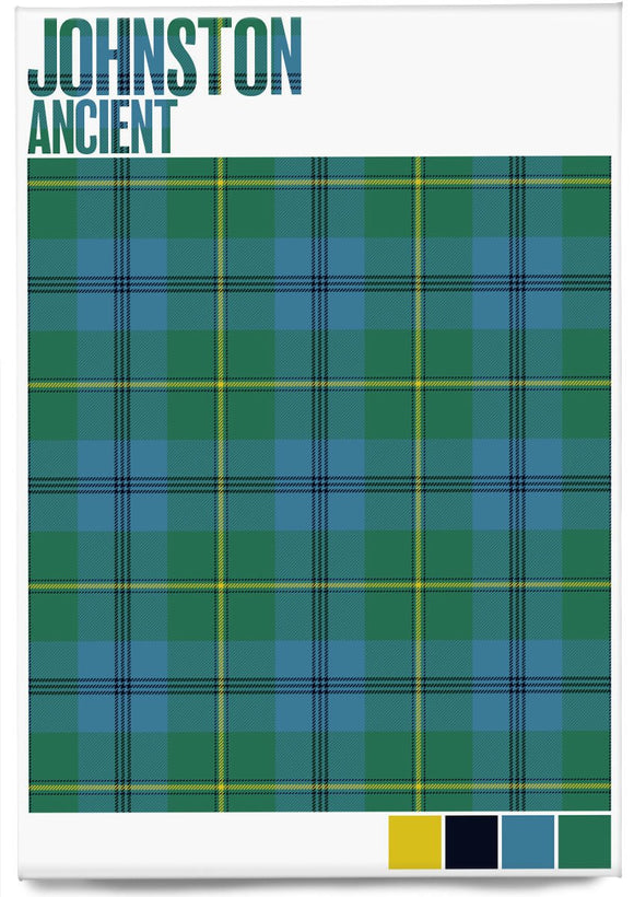 Johnston Ancient tartan – magnet