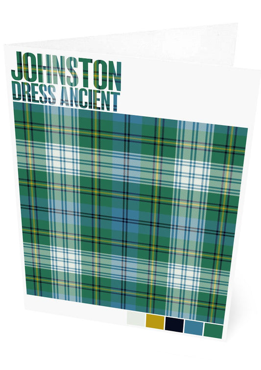 Johnston Dress Ancient tartan – set of two cards