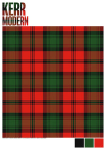 Kerr Modern tartan – poster