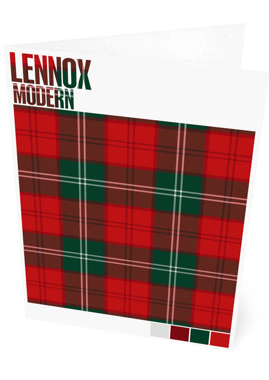 Lennox Modern tartan – set of two cards