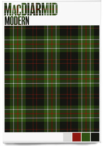 MacDiarmid Modern tartan – magnet