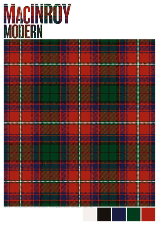 MacInroy Modern tartan – giclée print