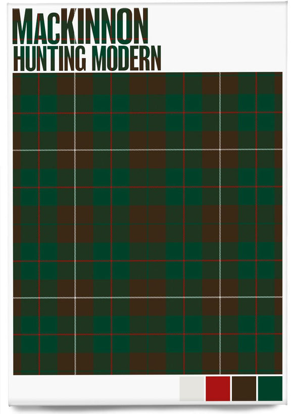 MacKinnon Hunting Modern tartan – magnet