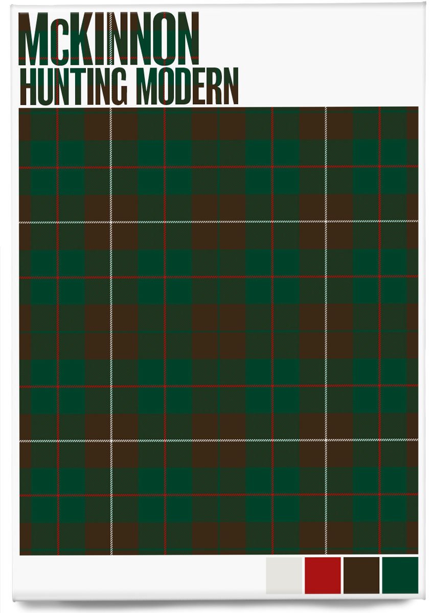 McKinnon Hunting Modern tartan – magnet