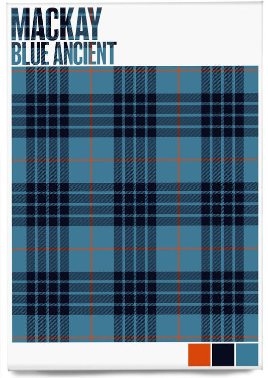 Mackay Blue Ancient tartan – magnet
