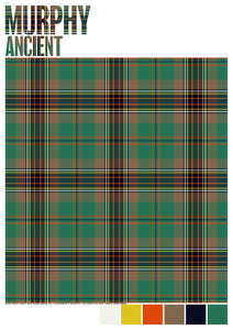 Murphy Ancient tartan – giclée print