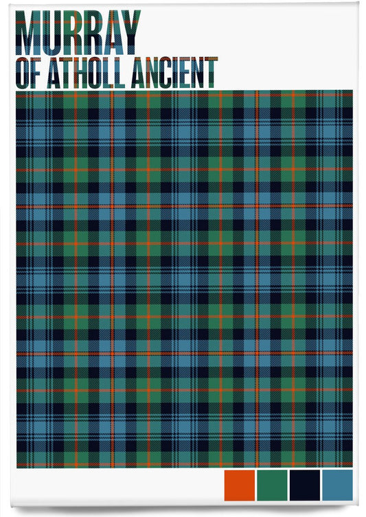 Murray of Atholl Ancient tartan – magnet