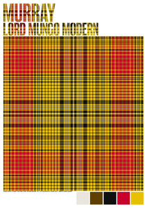 Murray, Lord Mungo Modern tartan – giclée print