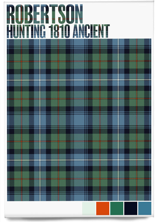 Robertson Hunting 1810 Ancient tartan – magnet