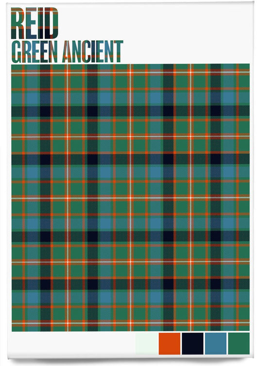 Reid Green Ancient tartan – magnet