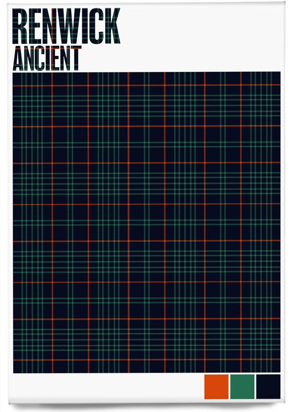 Renwick Ancient tartan – magnet
