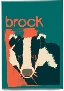 Brock – magnet – Indy Prints by Stewart Bremner