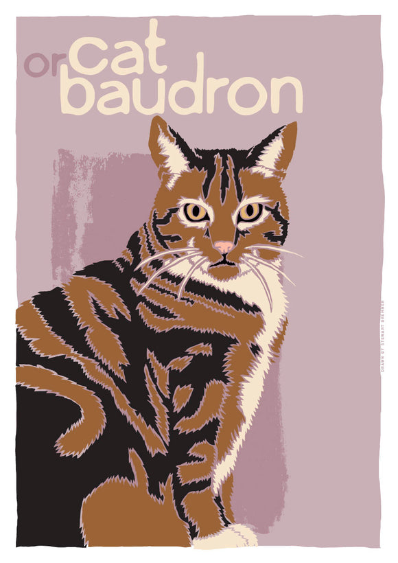 Cat or baudron – giclée print