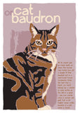 Cat or baudron – giclée print – Indy Prints by Stewart Bremner