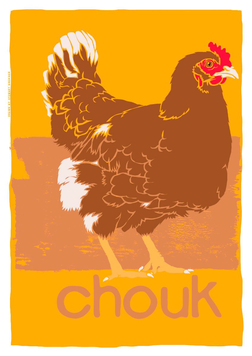 Chouk – poster – Indy Prints by Stewart Bremner