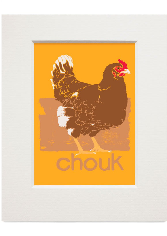 Chouk – small mounted print - Indy Prints by Stewart Bremner