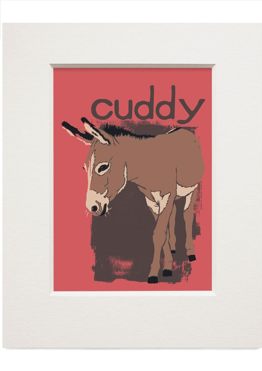 Cuddy – small mounted print - Indy Prints by Stewart Bremner