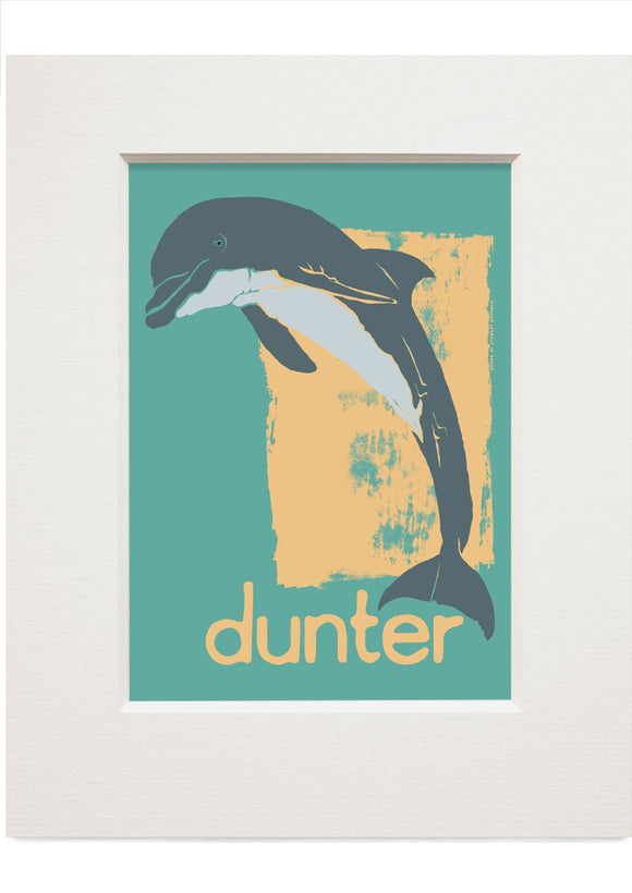 Dunter – small mounted print - Indy Prints by Stewart Bremner