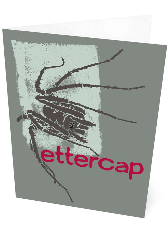 Ettercap – card – Indy Prints by Stewart Bremner