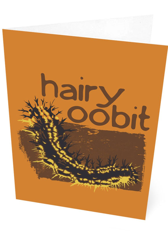 Hairy oobit – card – Indy Prints by Stewart Bremner