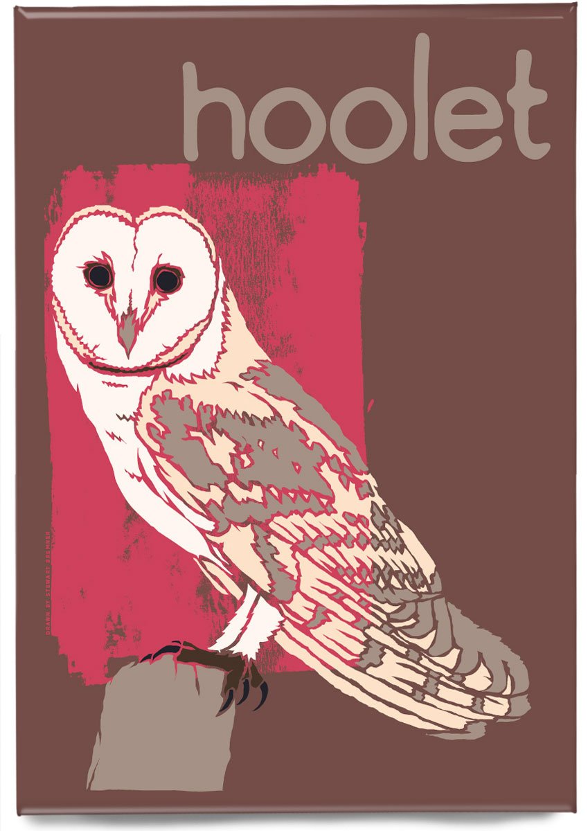 Hoolet – magnet – Indy Prints by Stewart Bremner