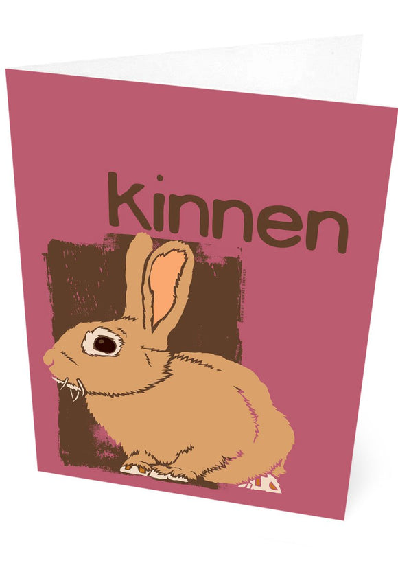 Kinnen – card – Indy Prints by Stewart Bremner