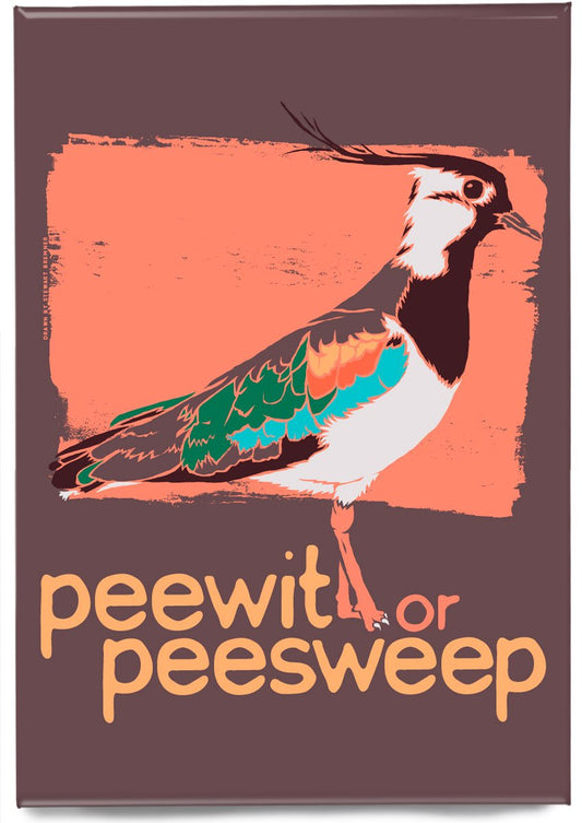 Peewit or peesweep – magnet – Indy Prints by Stewart Bremner