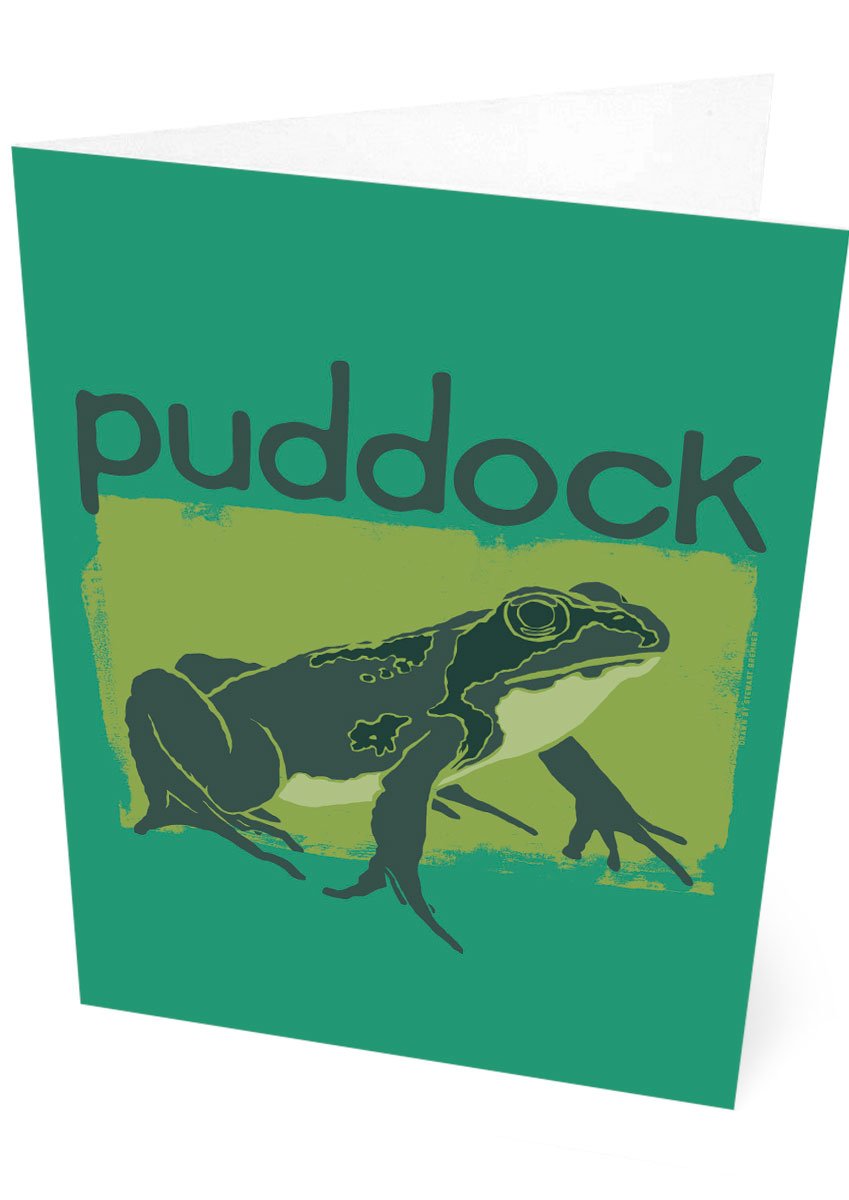 Puddock – card – Indy Prints by Stewart Bremner