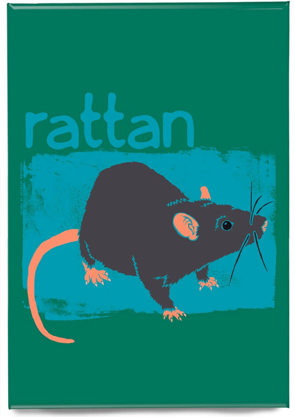 Rattan – magnet – Indy Prints by Stewart Bremner