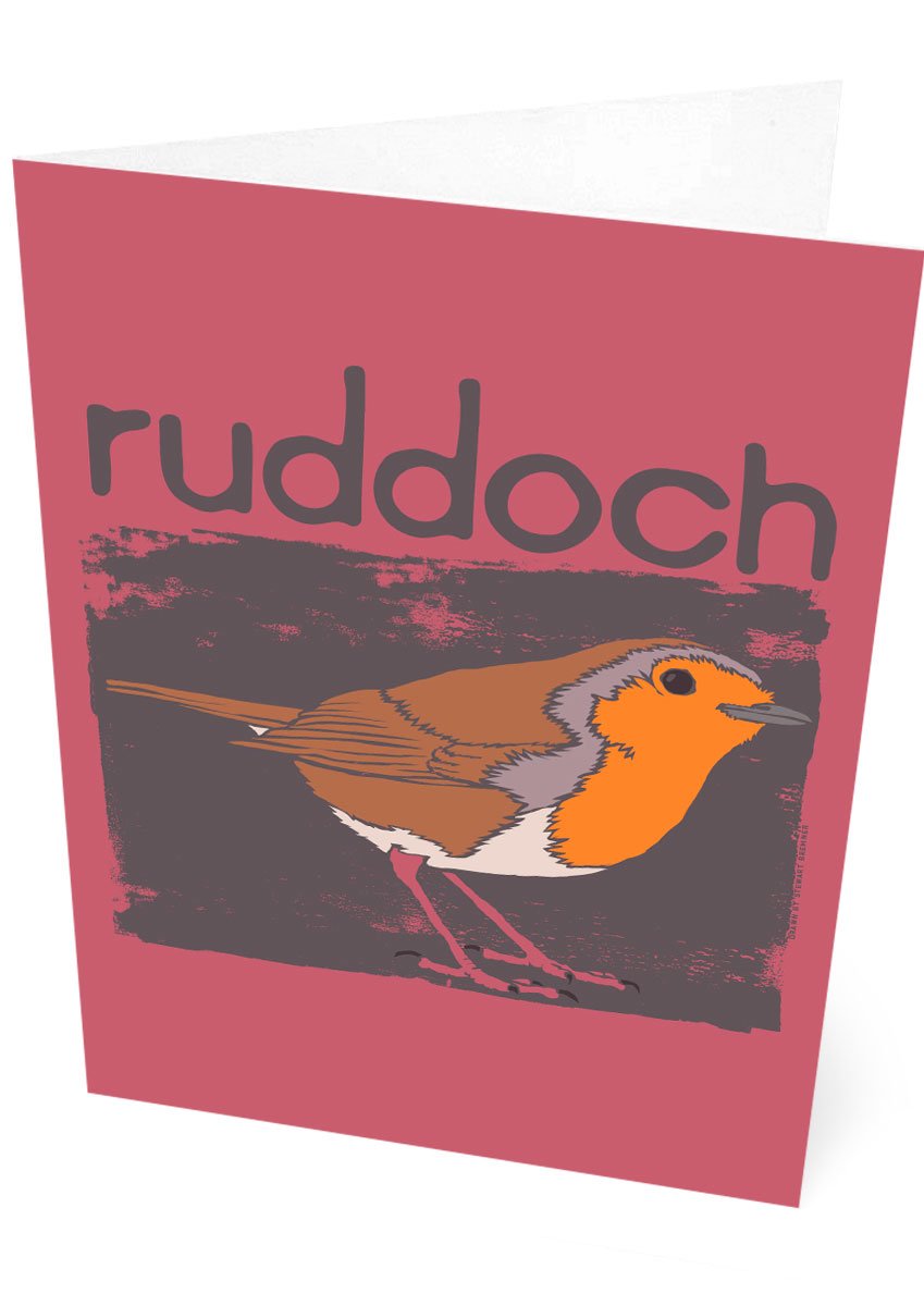 Ruddoch – card – Indy Prints by Stewart Bremner