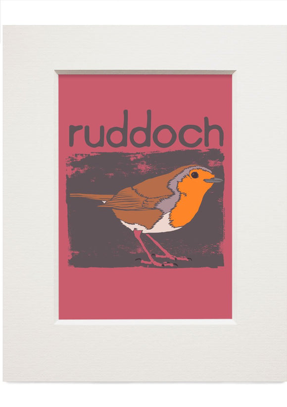 Ruddoch – small mounted print - Indy Prints by Stewart Bremner