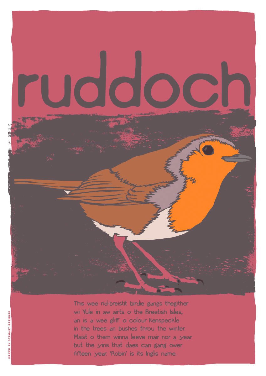 Ruddoch – poster – Indy Prints by Stewart Bremner