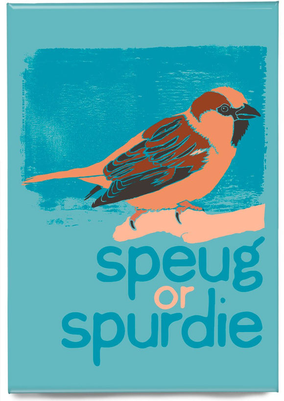 Speug or spurdie – magnet – Indy Prints by Stewart Bremner