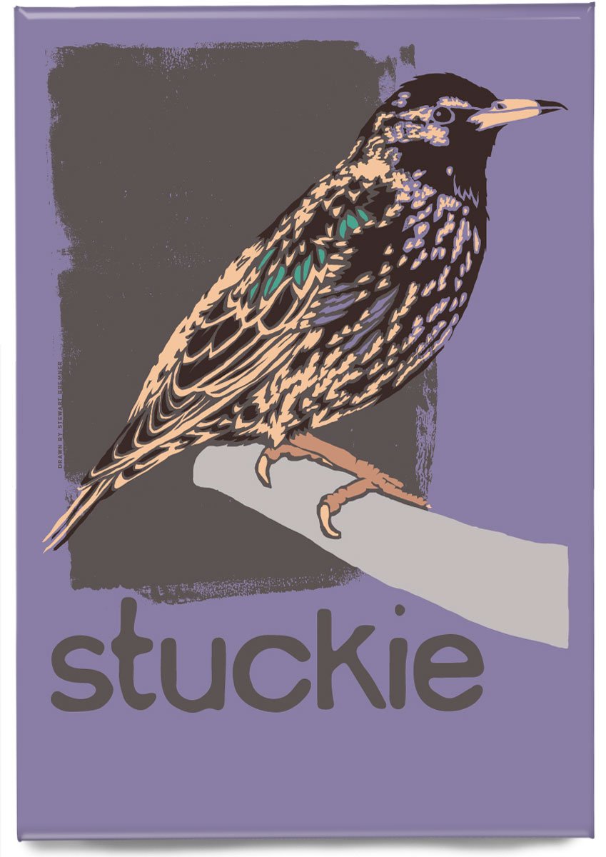 Stuckie – magnet – Indy Prints by Stewart Bremner